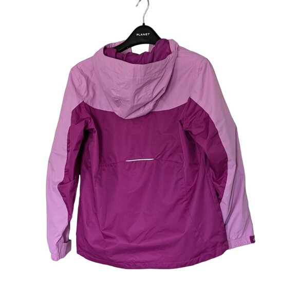 GERRY Pink Zip-up Windbreaker Girl's XL Ages 14-16 - Picture 2 of 10